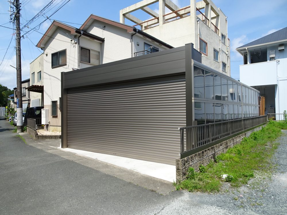シャッターゲートの設置